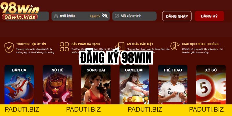 Hướng Dẫn 98WIN - Thông Tin Tài Khoản Dành Cho Người Mới Hướng Dẫn 98WIN - Thông Tin Tài Khoản Dành Cho Người Mới