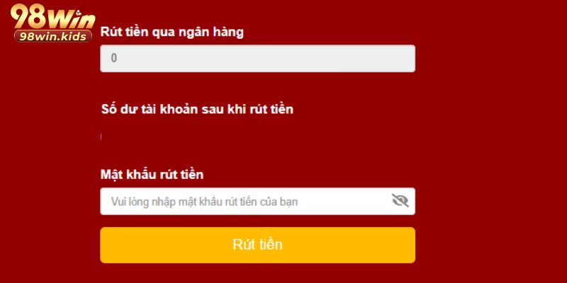 Rút Tiền 98win - 3 Bước Để Chuyển Thưởng Về Ngân Hàng Rút Tiền 98win - 3 Bước Để Chuyển Thưởng Về Ngân Hàng