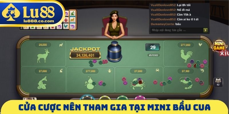 Mini Bầu Cua LU88 - Cửa Cược Tối Ưu Để Trải Nghiệm Mỗi Ngày