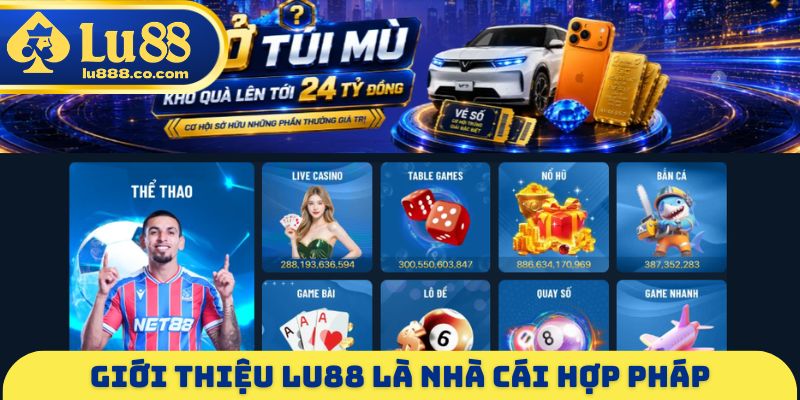 Giới Thiệu LU88 - Thương Hiệu Cá Cược Uy Tín, Nhiều Game