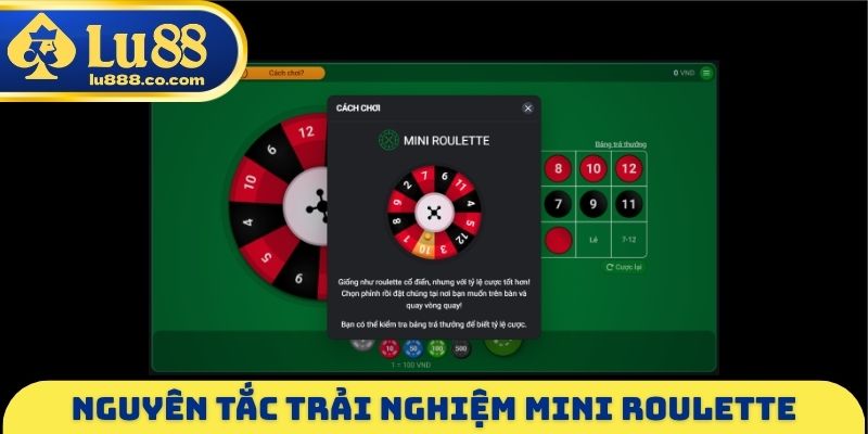 Mini Roulette LU88 - Hành Trình Trải Nghiệm Cá Cược Tối Ưu