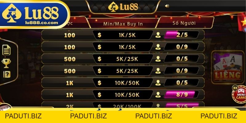 Liêng - Tựa Game Bài Thưởng Lớn Lên Tới 99,2% Mỗi Ván